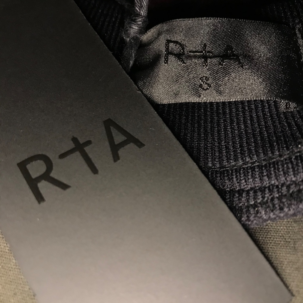 RTA Kenzie Strapless Zip Leather Mini Dress - Picture 2 of 6